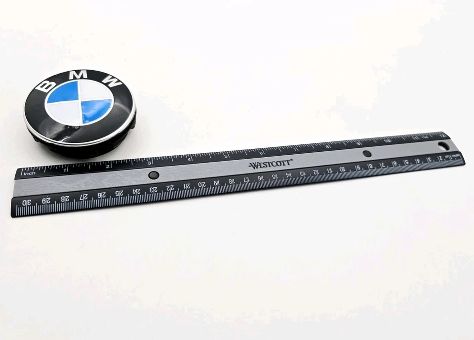 2017-2021 BMW M4 WHEEL CENTER CAP HUB COVER DUST RIM PLUG - Image 2 of 3