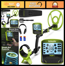 Metal Detector for Adults 5 Modes 10" Waterproof Coil Gold Detecting