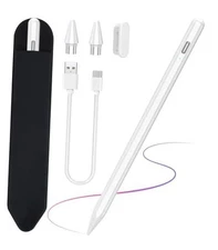 Stylus Pen for Android Tablets Phones, Active Digital Pencil for White-Black