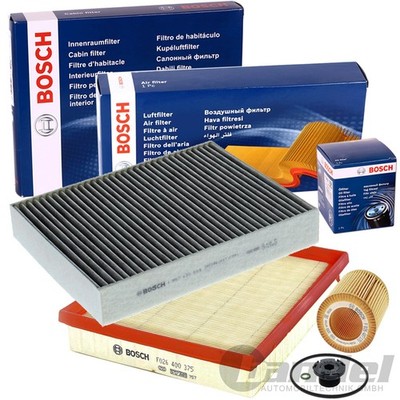 BOSCH FILTER INSPEKTIONSPAKET passend für BMW 1er F21 20 3er F30 F80 4er F32 82