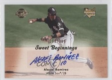 2008 Sweet Spot Sweet Beginnings 208/399 Alexei Ramirez #102 Auto 1a3