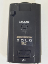 Escort Solo S3 Radar Detector-FOR PARTS