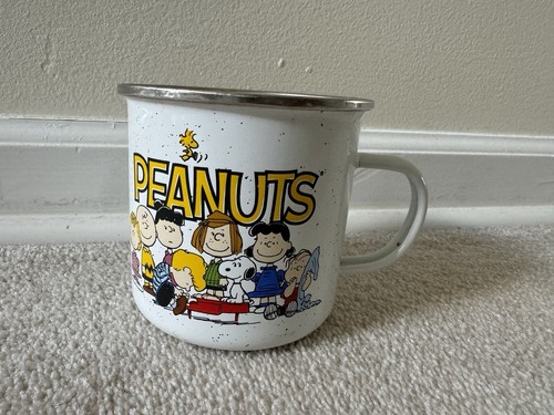 Peanuts Tin Camping Mug New - Picture 3 of 6