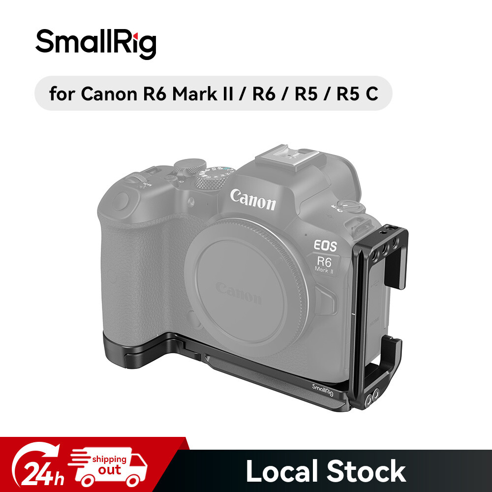 SmallRig Quick Release L-Bracket for Canon R6 Mark II R6 R5