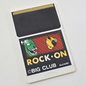 PC Engine Hu ROCK ON Card Only pe
