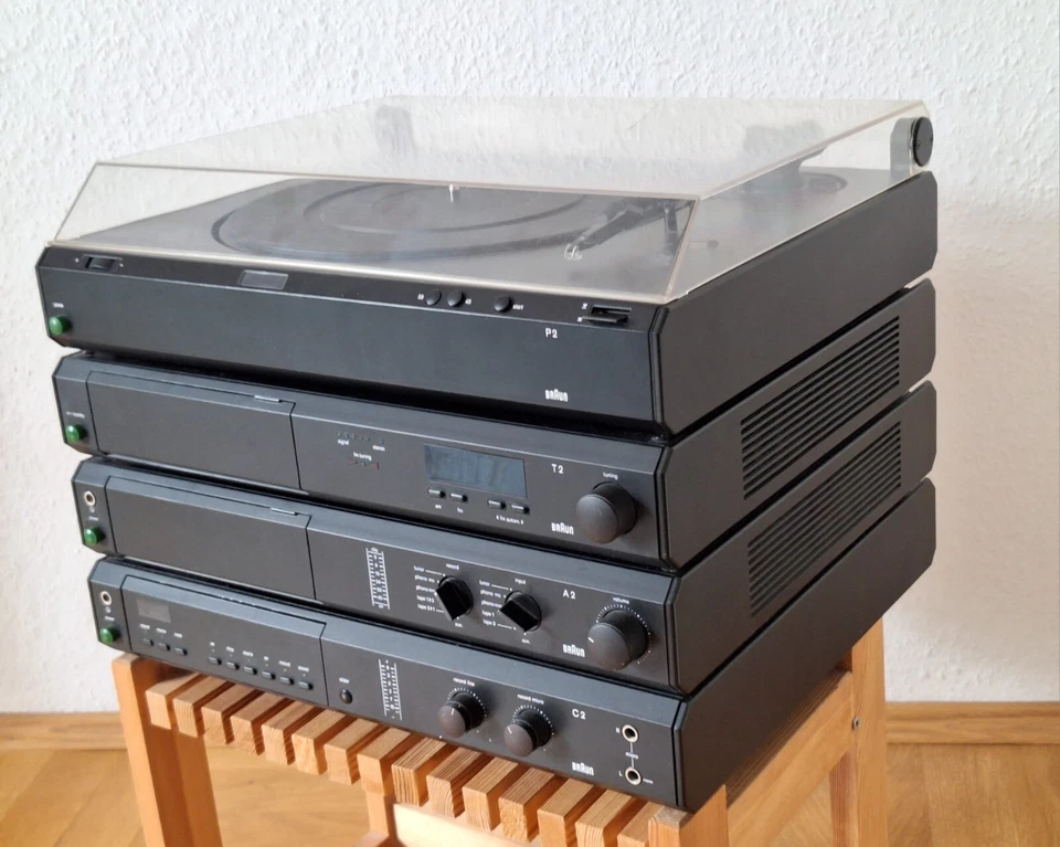 Braun Atelier P2 / T2 / A2 / C2, schwarz, gebraucht