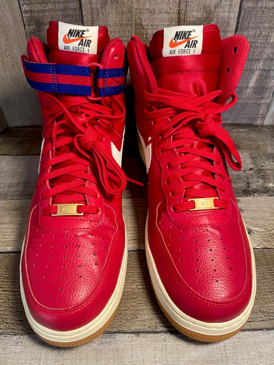 2015 Nike Air Force (1)'07 (315121-605)High Gym Red Athletic