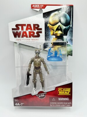Star Wars 2009 4A-7 Droid CW13 The Clone Wars (Never Opened)