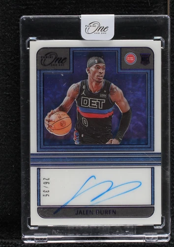 2022-23 Panini One and One - Jalen Duren #RA-JDU