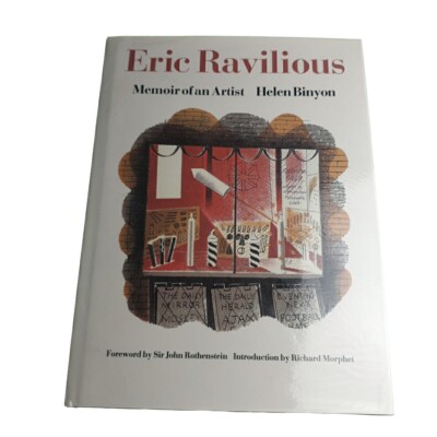 Eric Ravilious Memoir Helen Binyon 1983 Hardback Book