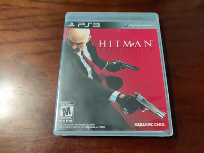 Hitman: Absolution (Sony PlayStation 3, 2012) With Manual PS3