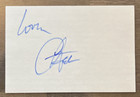 Mint CHER boldly Signed 4x6" Card Goddess of Pop Autograph Sarkisian Christmas — photo 1