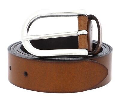 Vanzetti Classics 30mm Leather Belt W105 Gürtel Accessoire Mid Brown Neu