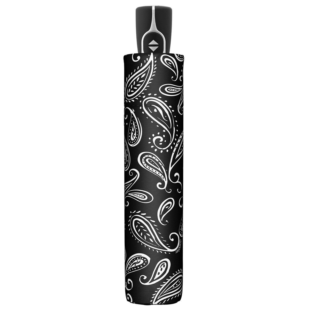 Doppler Fiber Magic Ombrello Automatico Duomatic - Nero E Bianco, 96cm Di Diametro