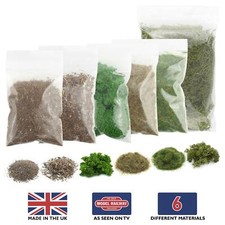 WWS Sommerwald Landschaft Starter Set – Modellbau Modell Tabletop Gelände