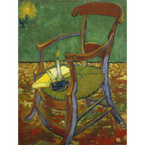 Vincent Van Gogh De Stoel Van Gauguin Extra Large Art Poster - Afbeelding 1 van 5