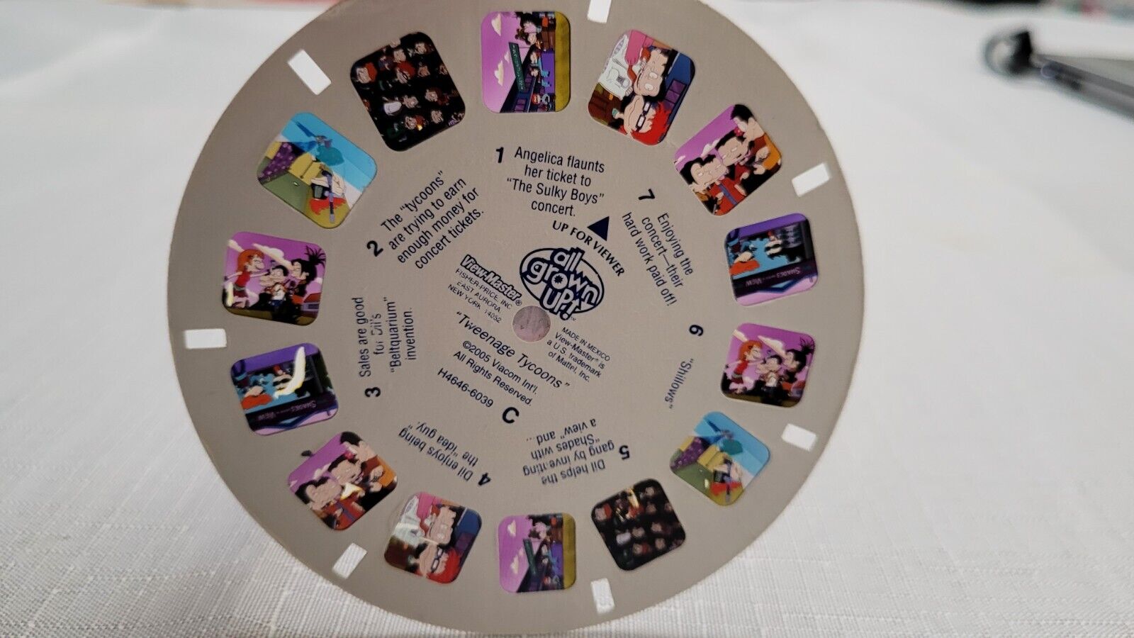 Nickelodeon Rugrats All Grown Up View-Master 3D Reels TV Show Cartoon Nick  Jr