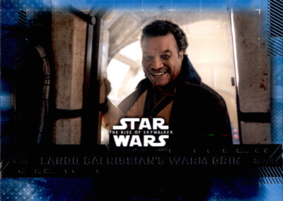 84 - Lando Calrissian's warm grin - Blau - Rise of Skywalker