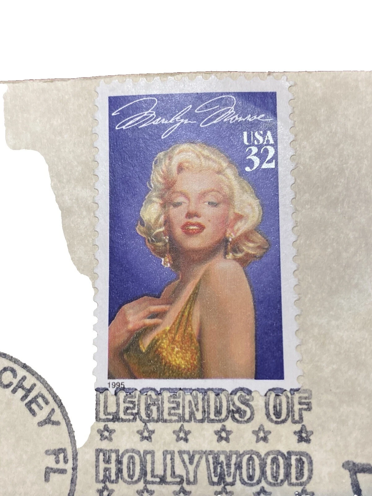 Estampillas postales de personas famosas usado celebridades