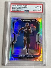 2020 Panini Prizm SILVER HOLO RC ROOKIE KENNETH MURRAY PSA 10 CHARGERS