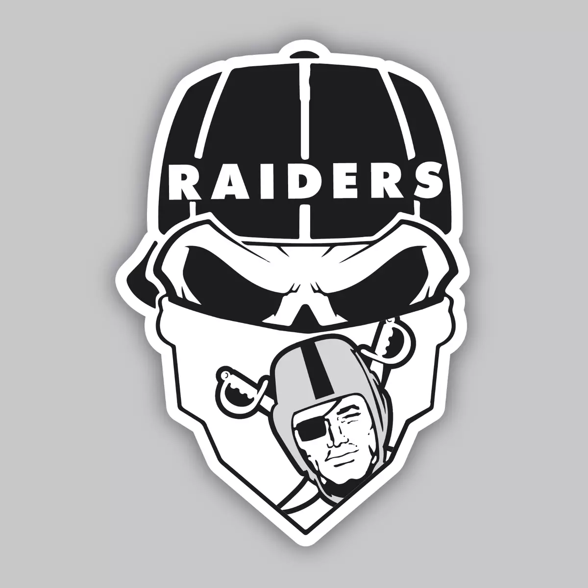 Raiders decal deals