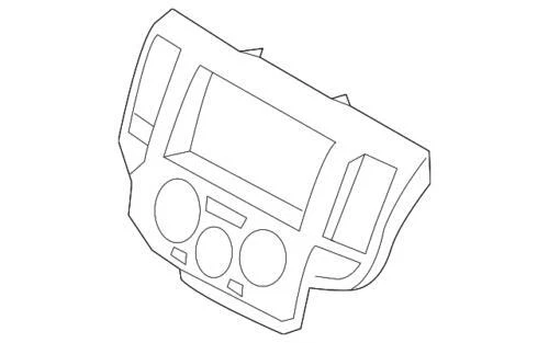 Genuine Nissan Radio Bezel 68260-3LM0A