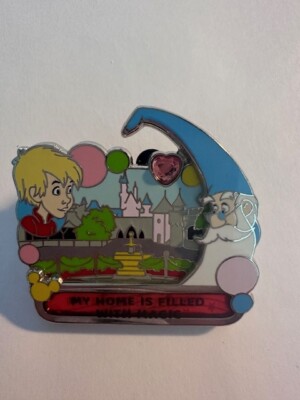 DL Merlin And Arthu Tomorrow Disney Is Home Disney Pin (D9)
