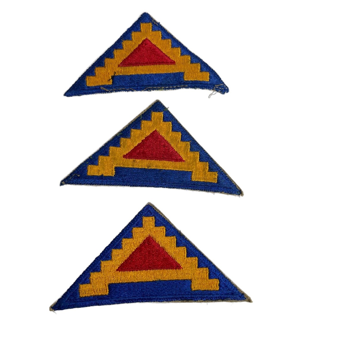 US Army 7th Army patch lot of 3 patches Seven Steps to Hell Vintage Orginal