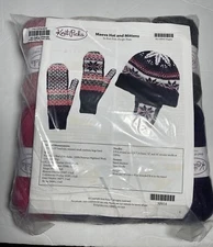 KNIT PICKS knit Kit - MAEVE HATS AND MITTENS -1pk. I combine ship.see deT