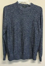 Joseph Hommes Men's Sz M Seamless Vent Tech Pullover Shirt Blue Heather
