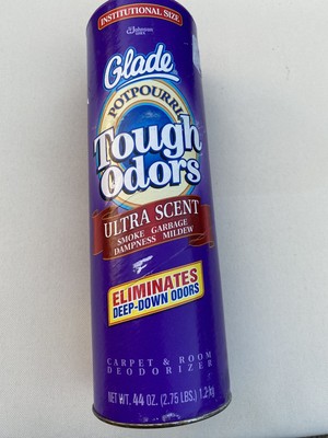 VINTAGE Glade Carpet Smoke Garbage Deodorizer Odors Hard To Find 44oz