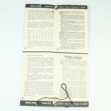 Edwal Scientific - Edwal FG7 - Film Developer Instructions - Vintage Darkroom