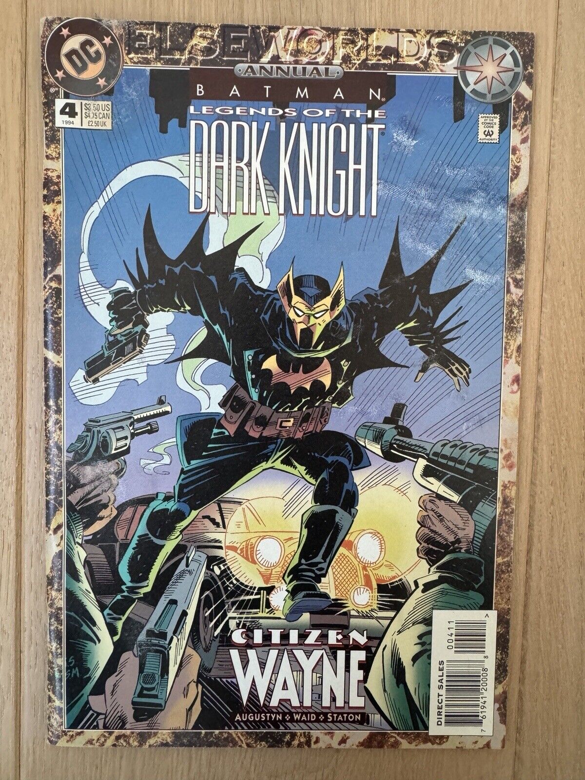 Batman Legends of the Dark Knight Annual #4 VF Citizen Wayne - DC Comics 1994