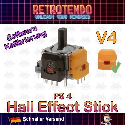 GINFULL PS4 Hall Effect V4 Magnet Analog Stick Controller Drift Fix V PlayStation 4