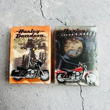 Official Harley Davidson Motorcycles Casino Quality Playing Cards Lot of 2 NEW