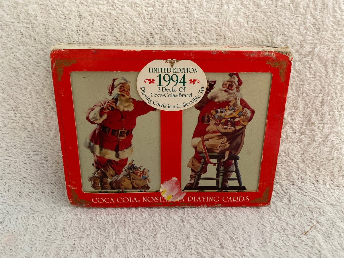 1994 limited edition coca cola playing cards Amazon.com: 1994 Coca Cola Nostalgia Playing Cards : Toys & Games