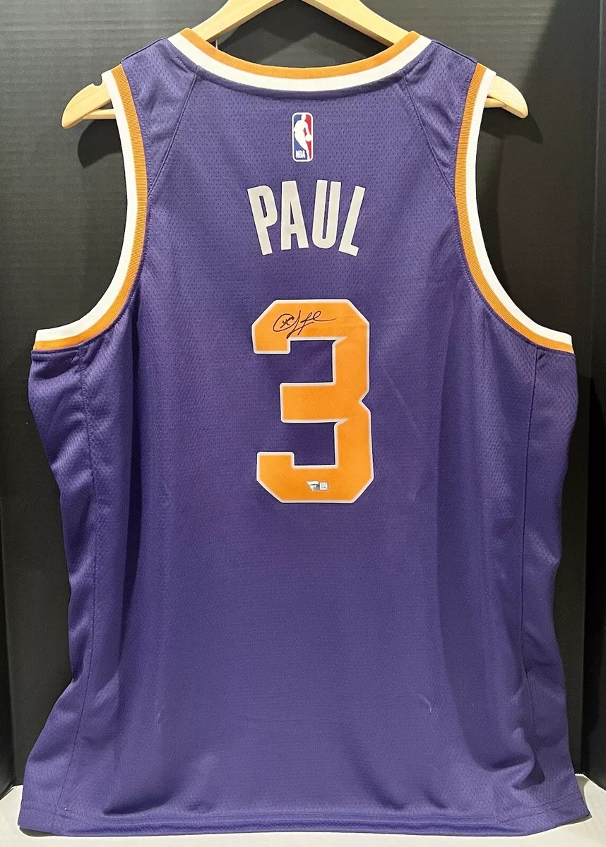 Chris Paul Pheonix Suns Signed NBA Swingman Authentic Jersey Auto Fanatics  COA