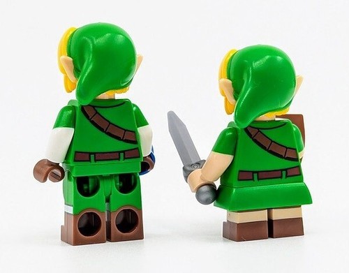 Lego The Legend of Zelda 77092 4x Minifigurki Księżniczka Zelda Young Link - Nowe - Zdjęcie 4 z 5