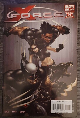 X-Force #1 ( 2008 ) - Crain Art - 1st Print - X-23 + Wolverine 