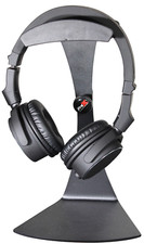ProX X-HH712 Universal Desktop Headphone Stand W/ durable, black powder-coated.