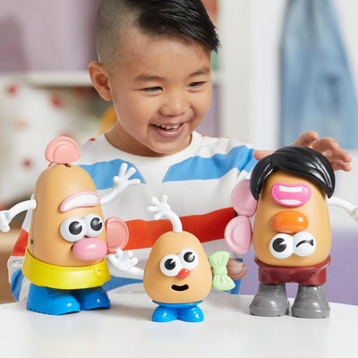 Potato Head Create Your Potato Head Family Set with 44 Parts and Pieces, Crea...