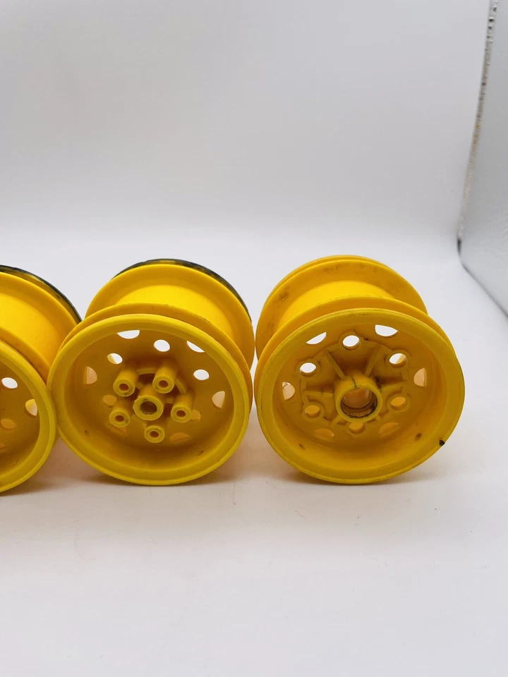 Tamiya Blackfoot Ford Ranger F-150 F150 Hard Body Rims 4 Piece - Image 3 of 4
