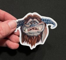 Labyrinth Ludo Vinyl Sticker Henson Fanart For Laptop Or Water Bottle