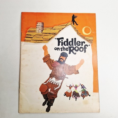 #ad Fiddler on the Roof 1971 Norman Jewison Film Souvenir Programme Classic Musical GBP 9.99