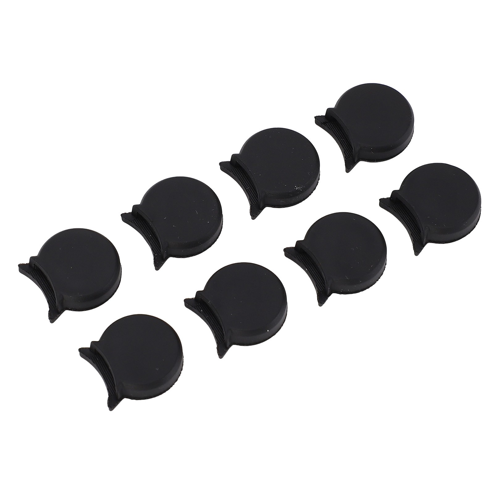 8PCS Clarinet Thumb Rests Round Finger Rest Pads Replacement Silicone Protec ¦