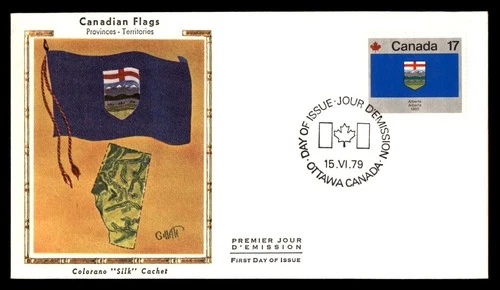 Mayfairstamps Canada FDC 1979 Flag of Alberta First Day Cover aaw_62171