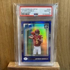 2024 Panini Donruss Optic - PSA 10 Jayden Daniels #248 Blue Hyper Prizm (RC)