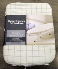 Better Homes & Gardens Tabletop Folding Ironing Board w/ Iron Rest, Pad & Cover