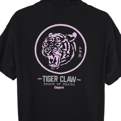 Tiger Claw T Shirt Mens Size XL Black Touch Of Death Japanese Empyre