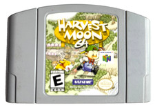 NINTENDO 64 "HARVEST MOON 64" AUTHENTIC N64 GAME CARTRIDGE EXCELLENT CONDITION
